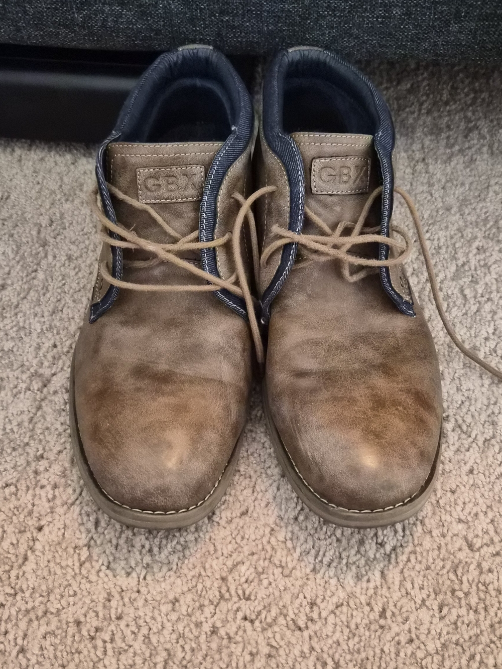 GBX Brown Tan Men's Casual Chukka Boots